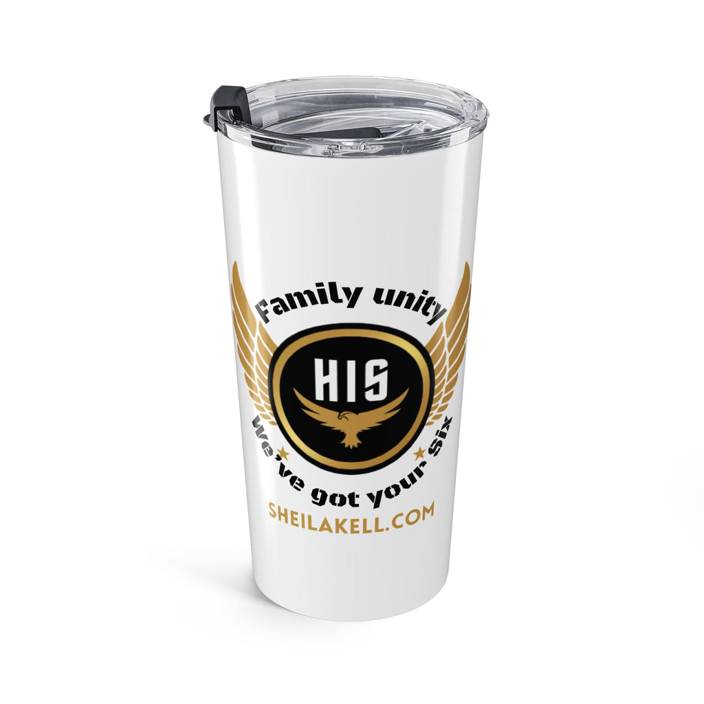 20oz Firefighter Tumbler - "HIS Series and Fireline Hearts" Insulated Travel Cup
