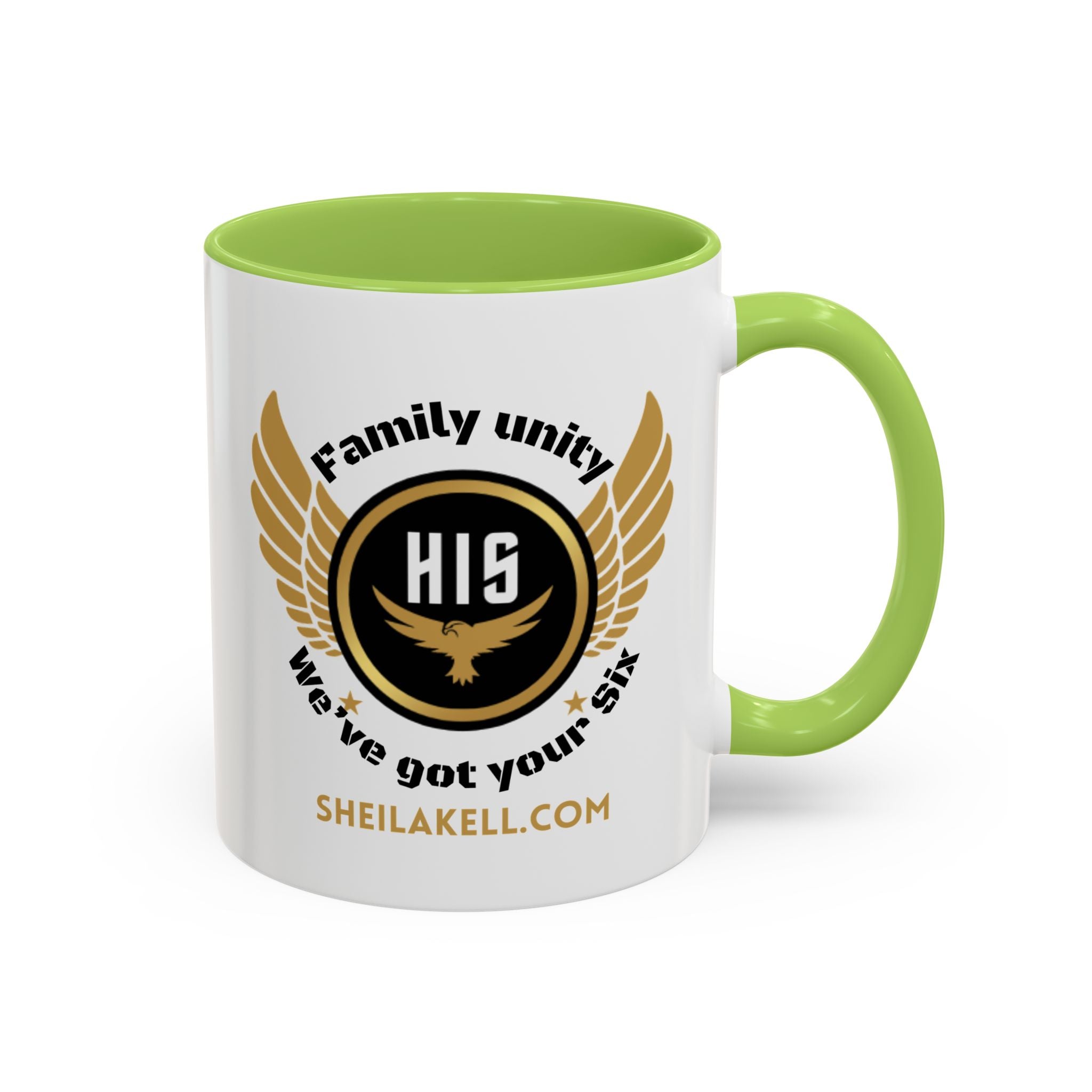 HIS Series Accent Coffee Mug — Logo Coffee Cup (11/15oz)