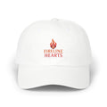 Fireline Hearts Dad Cap — Embroidered Flame Logo Baseball Hat