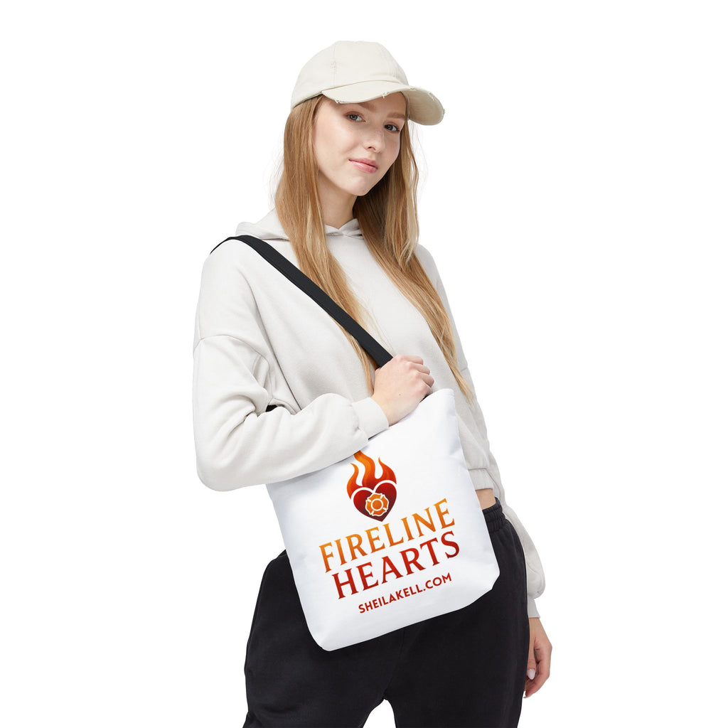 HIS and Fireline Hearts Tote Bag
