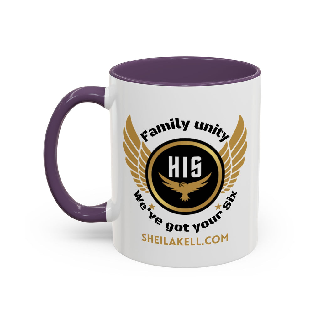 HIS Series Accent Coffee Mug — Logo Coffee Cup (11/15oz)