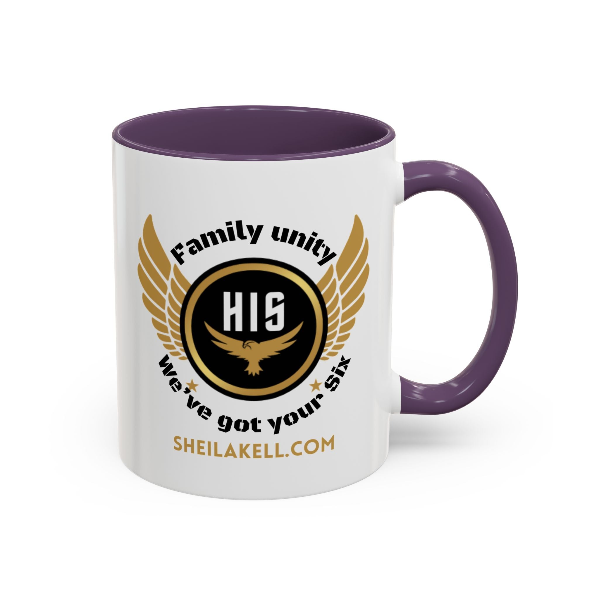 HIS Series Accent Coffee Mug — Logo Coffee Cup (11/15oz)