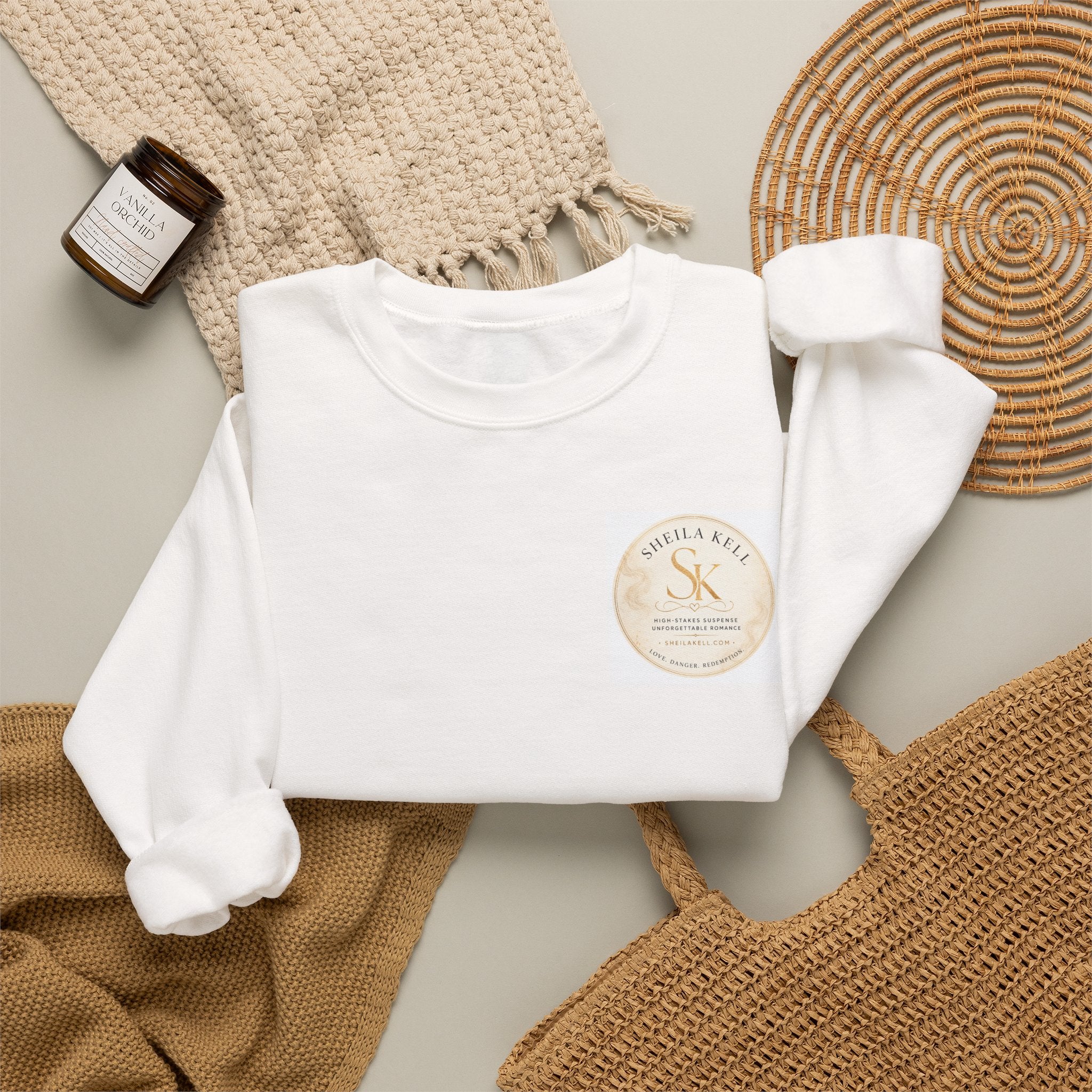 Fireline Hearts Crewneck Sweatshirt