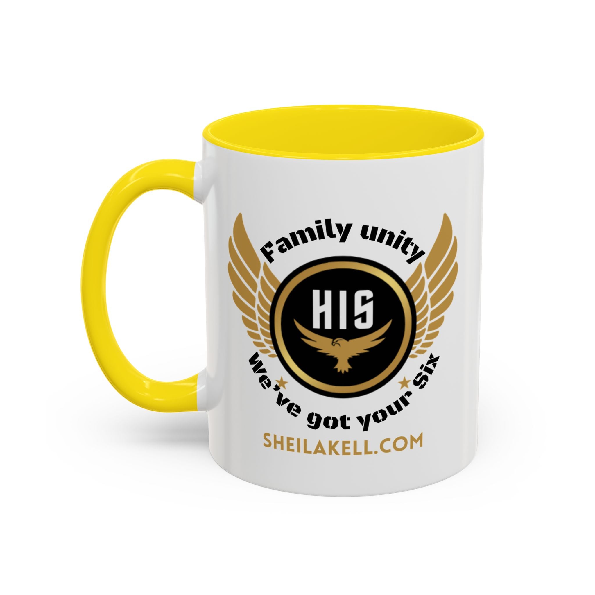 HIS Series Accent Coffee Mug — Logo Coffee Cup (11/15oz)