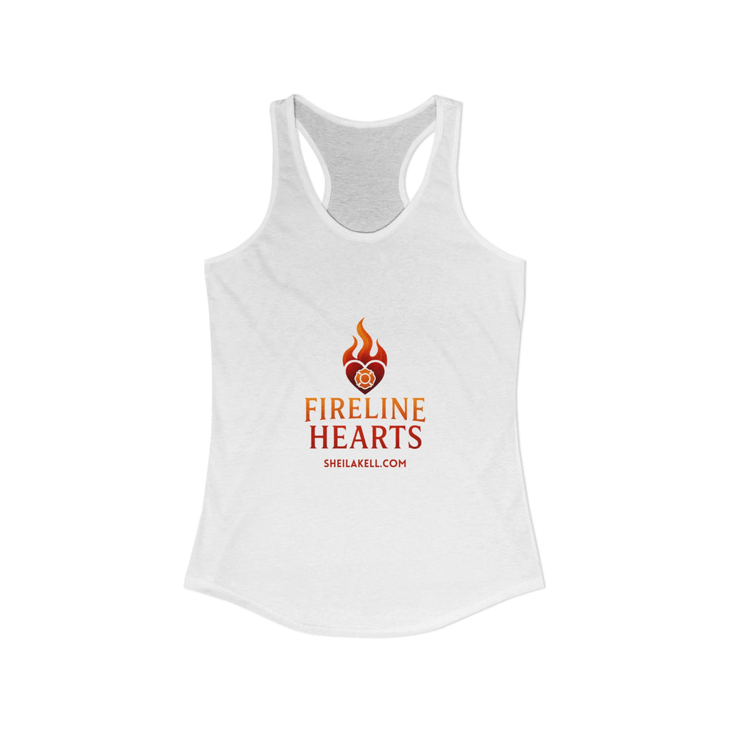 Fireline Hearts - Women's Ideal Racerback Tank