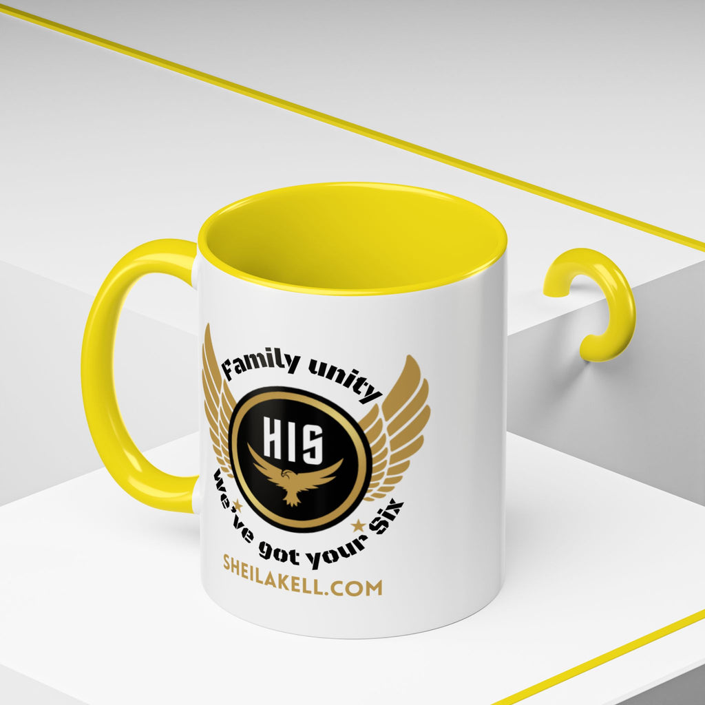 HIS Series Accent Coffee Mug — Logo Coffee Cup (11/15oz)