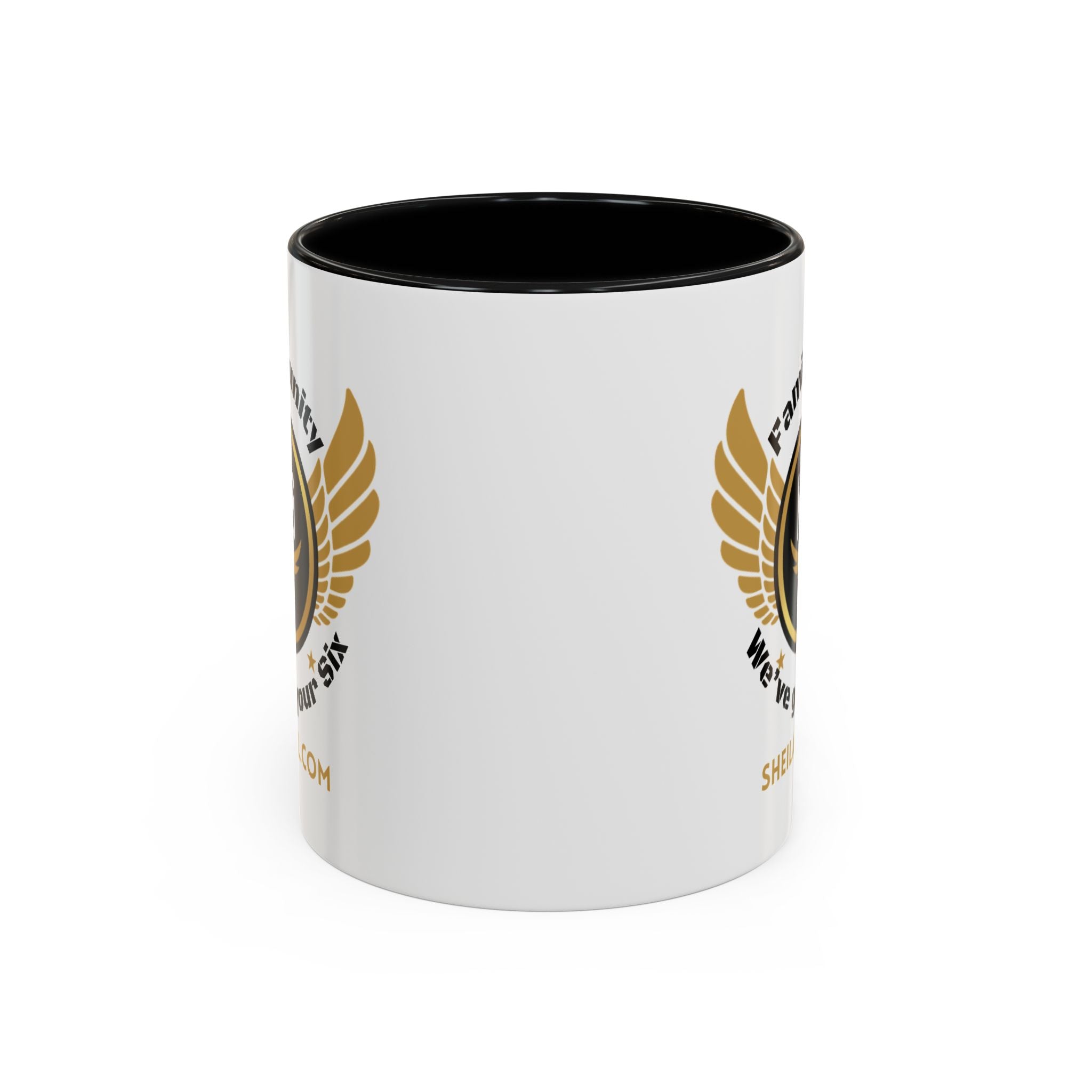 HIS Series Accent Coffee Mug — Logo Coffee Cup (11/15oz)