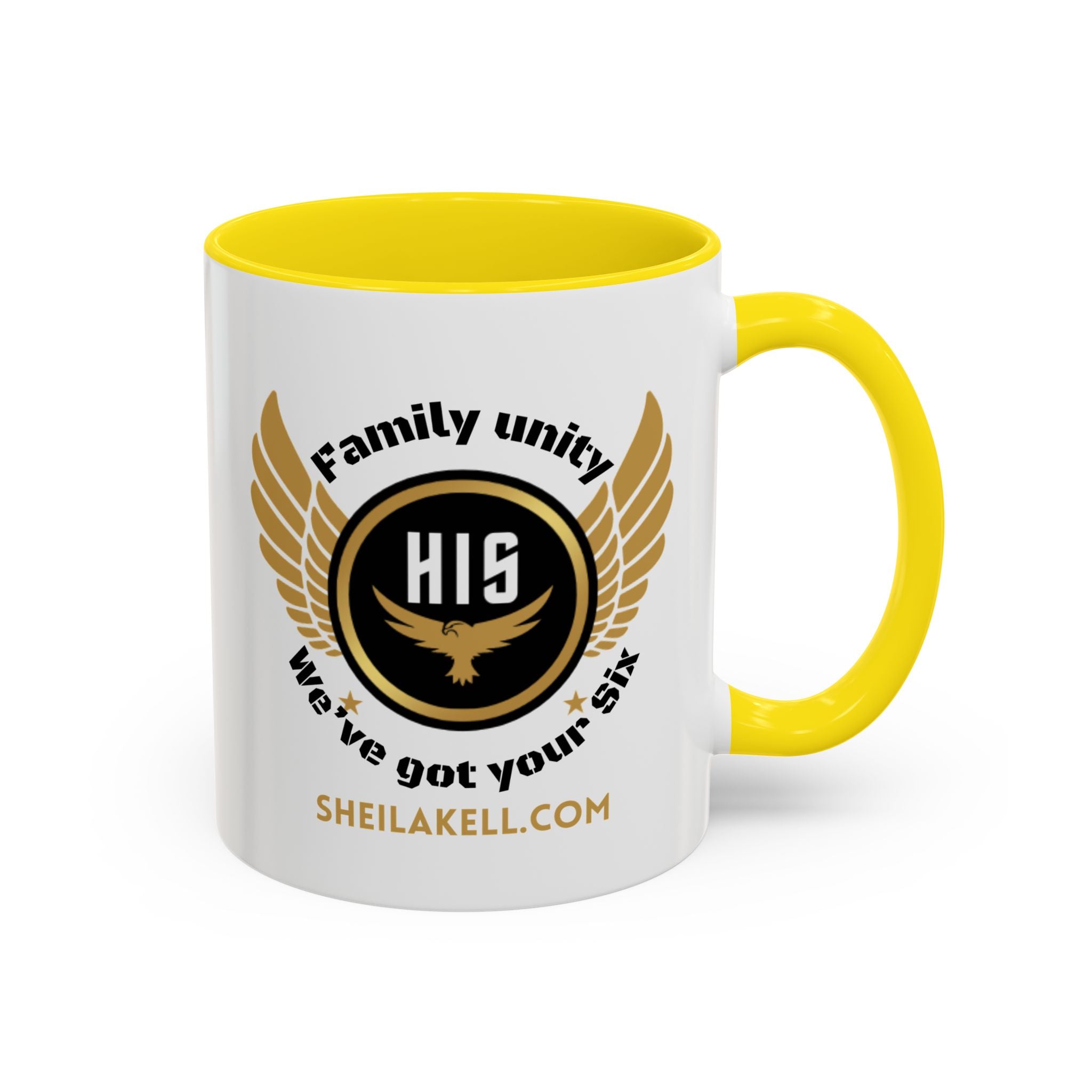 HIS Series Accent Coffee Mug — Logo Coffee Cup (11/15oz)