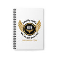 HIS Series Spiral Notebook — Branded Journal with Flame Heart Logo