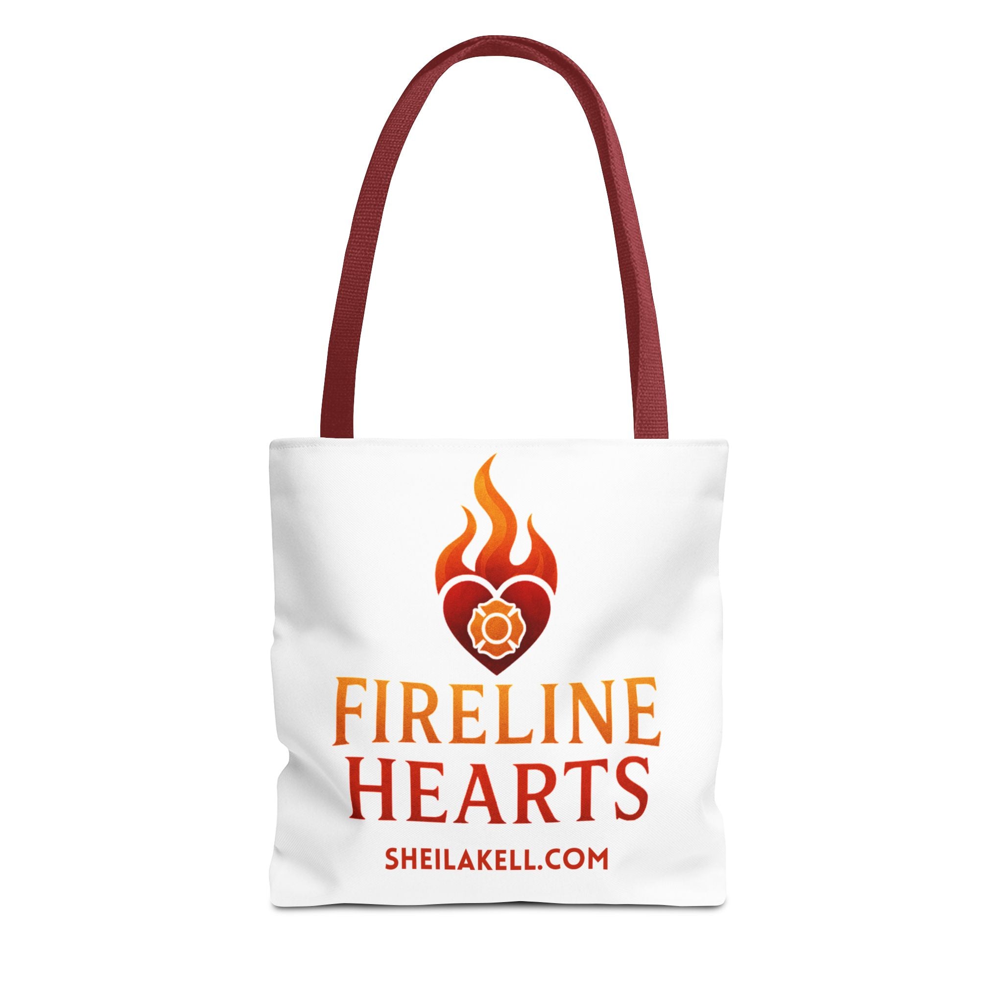 HIS and Fireline Hearts Tote Bag