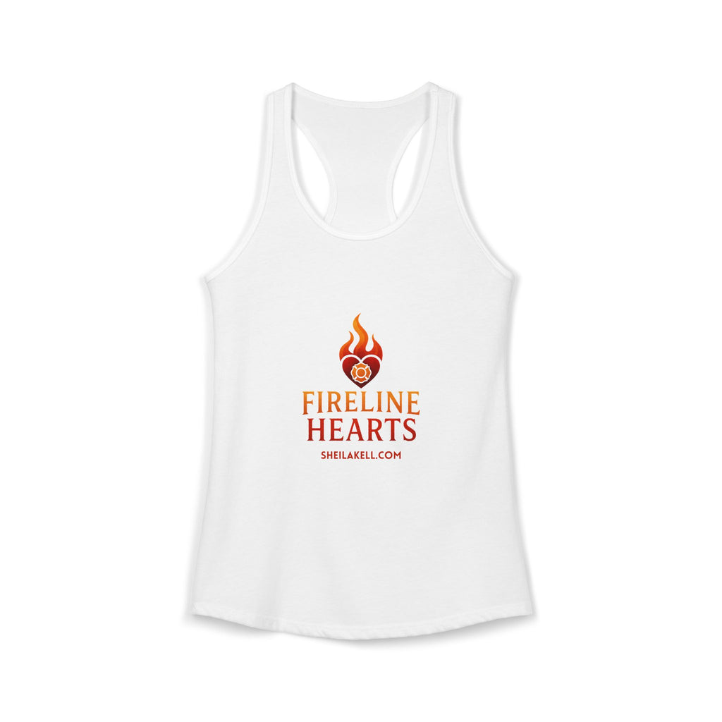 Fireline Hearts - Women's Ideal Racerback Tank