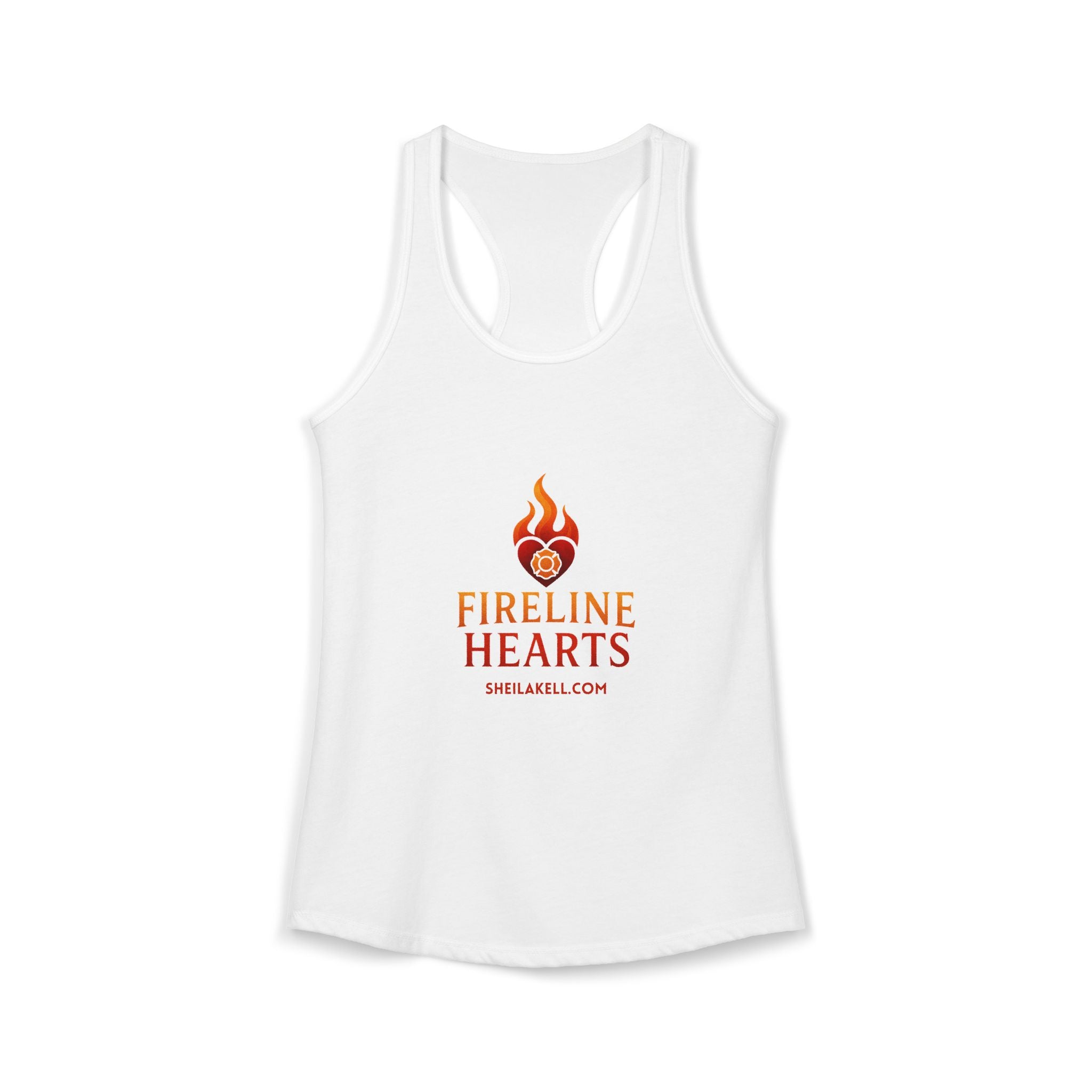 Fireline Hearts - Women's Ideal Racerback Tank