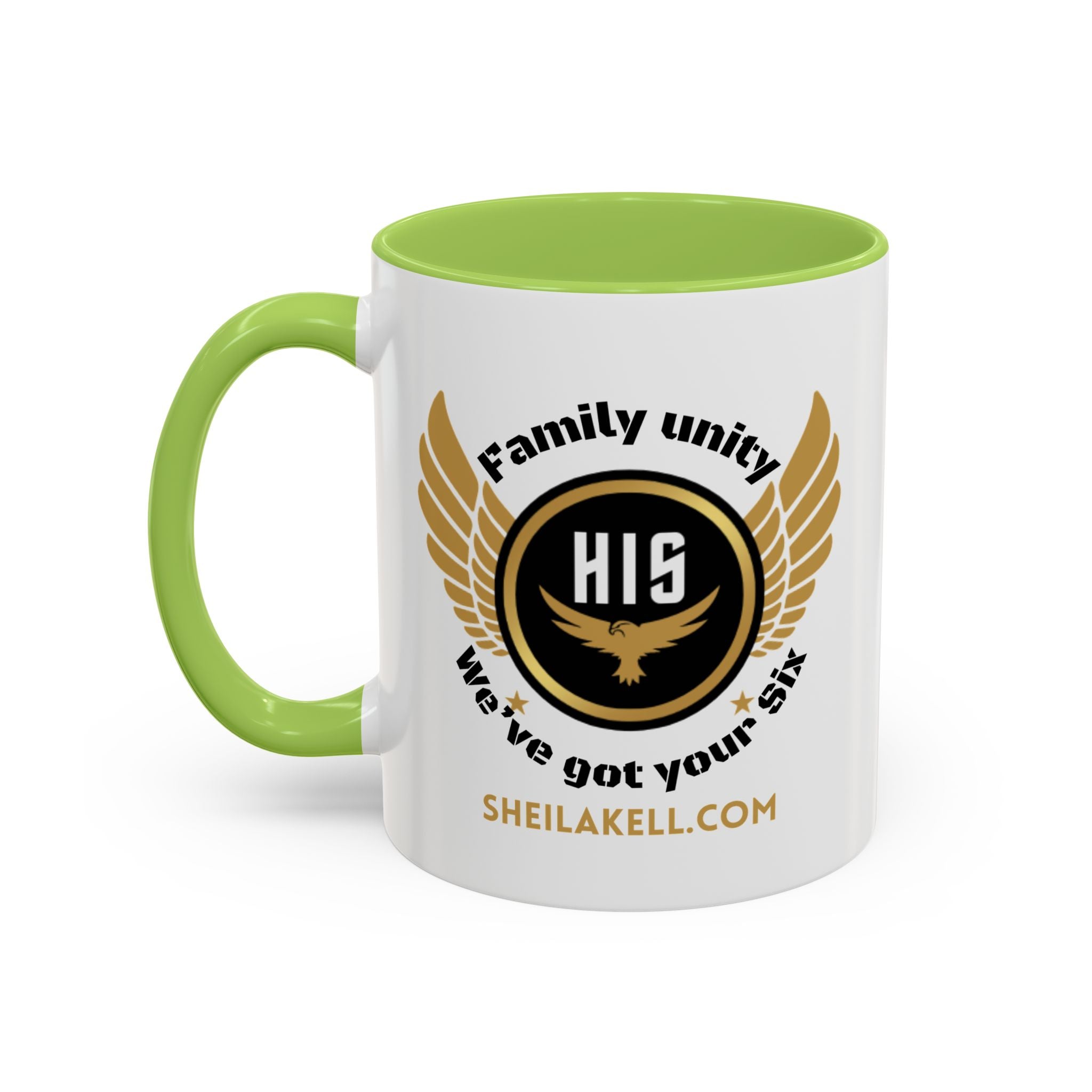 HIS Series Accent Coffee Mug — Logo Coffee Cup (11/15oz)