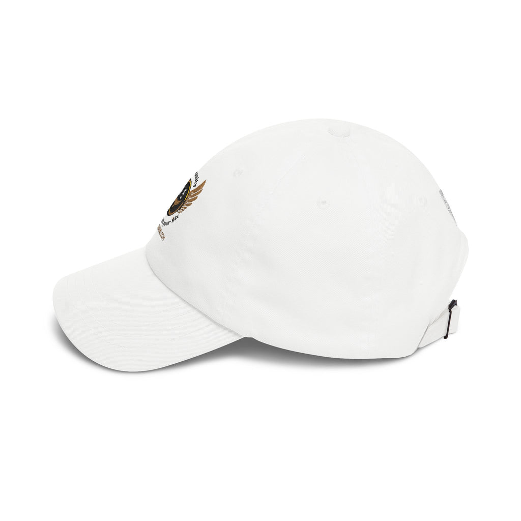 HIS Series Dad Cap — Embroidered Flame Logo Baseball Hat