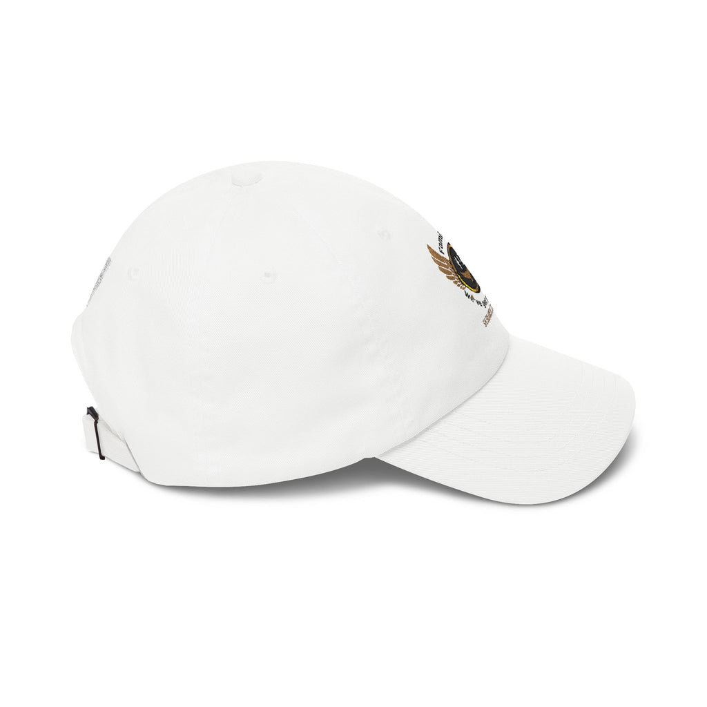HIS Series Dad Cap — Embroidered Flame Logo Baseball Hat