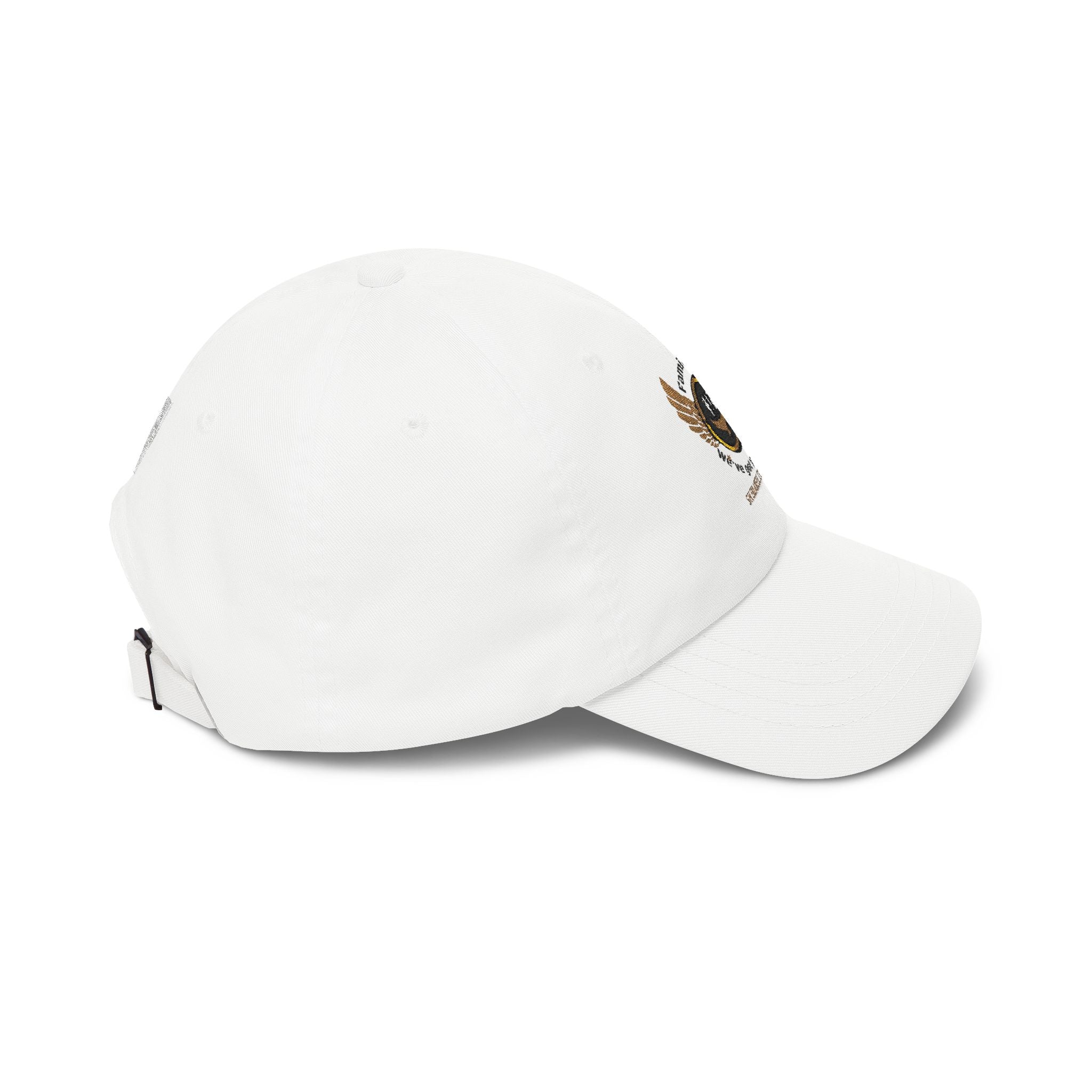 HIS Series Dad Cap — Embroidered Flame Logo Baseball Hat