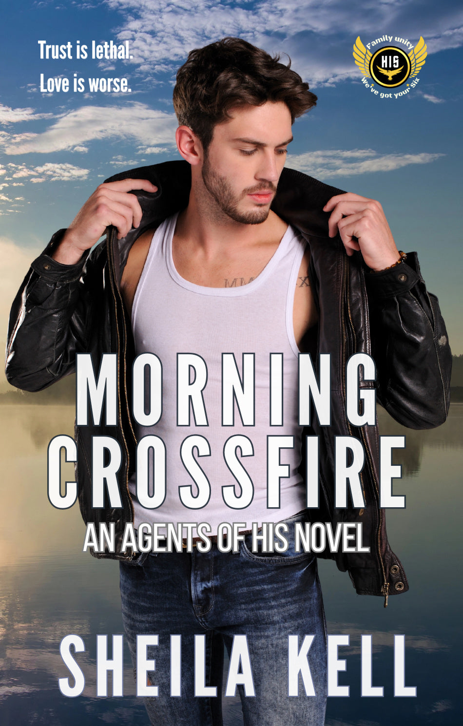 Signed paperback copy of Morning Crossfire (An Agents of HIS Novel)
